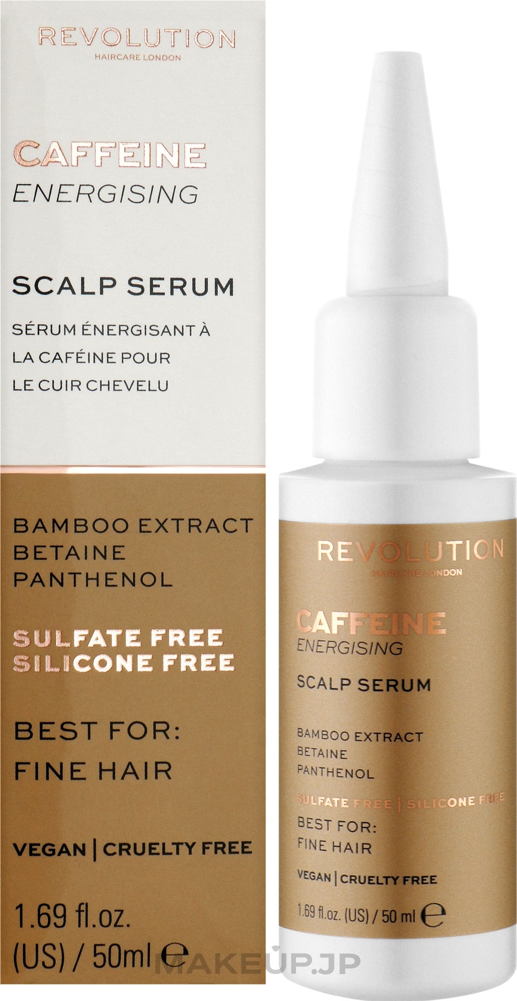 Serum for Thin Hair - Makeup Revolution Caffeine Energising Scalp Serum — photo 50 ml