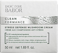 フェイスクリーム - Babor Doctor Stress Defense Mushroom Cream — photo N2