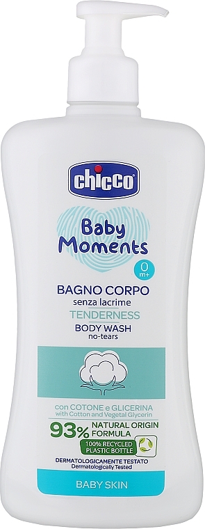 Tenderness Body Wash - Chicco Baby Moments Tenderness Body Wash — photo N1