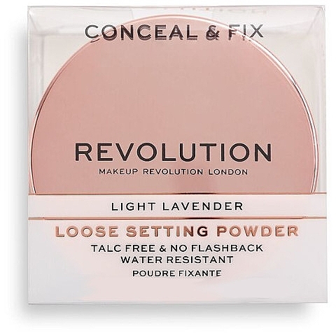 Loose Powder - Makeup Revolution Conceal & Fix Setting Powder — photo N3