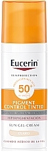 Fragrances, Perfumes, Cosmetics Sunscreen Gel - Eucerin Sun Protection Pigment Control Tinted SPF 50+ Light