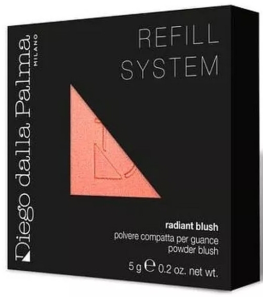 Blush - Diego Della Palma Radiant Blush Refill System (refill) — photo N2