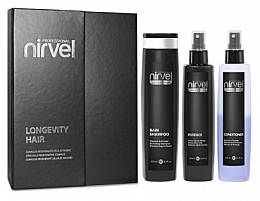 Fragrances, Perfumes, Cosmetics Set - Nirvel Professional Longevity (cond/250ml + shm/250ml + emulsion/250ml)