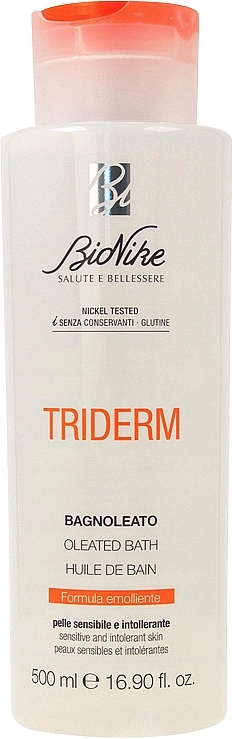 Bath Oil - BioNike Triderm Oleated Bath — photo N2