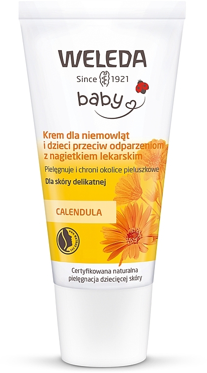 Baby Nappy Change Calendula Cream - Weleda Calendula Nappy Change Cream — photo N1