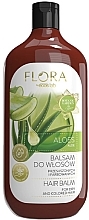 Fragrances, Perfumes, Cosmetics Aloe Balm for Dry & Colored Hair - Vis Plantis Flora Balm For Dry and Colored Hair