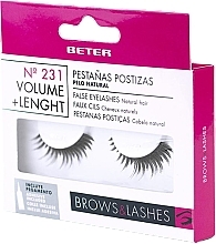 Fragrances, Perfumes, Cosmetics False Lashes "Volume & Length" - Beter False Eyelashes №231