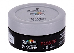 Fragrances, Perfumes, Cosmetics Hair Styling Wax - Schwarzkopf Professional Pro Styling Power Wax