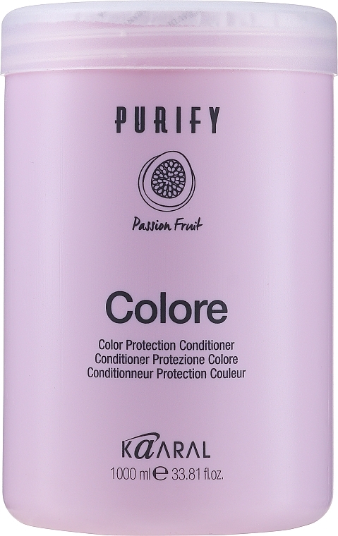 Blackberry Vinegar Cream Conditioner "Color Protection" - Kaaral Purify Colore Conditioner — photo N1
