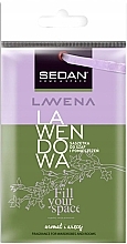 Fragrances, Perfumes, Cosmetics Lavender Aromatic Wardrobe Sachet, 5 lilac and green - Sedan Lavena