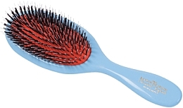 Fragrances, Perfumes, Cosmetics Hair Brush, blue - Mason Pearson Handy Bristle & Nylon Hairbrush BN3 Blue