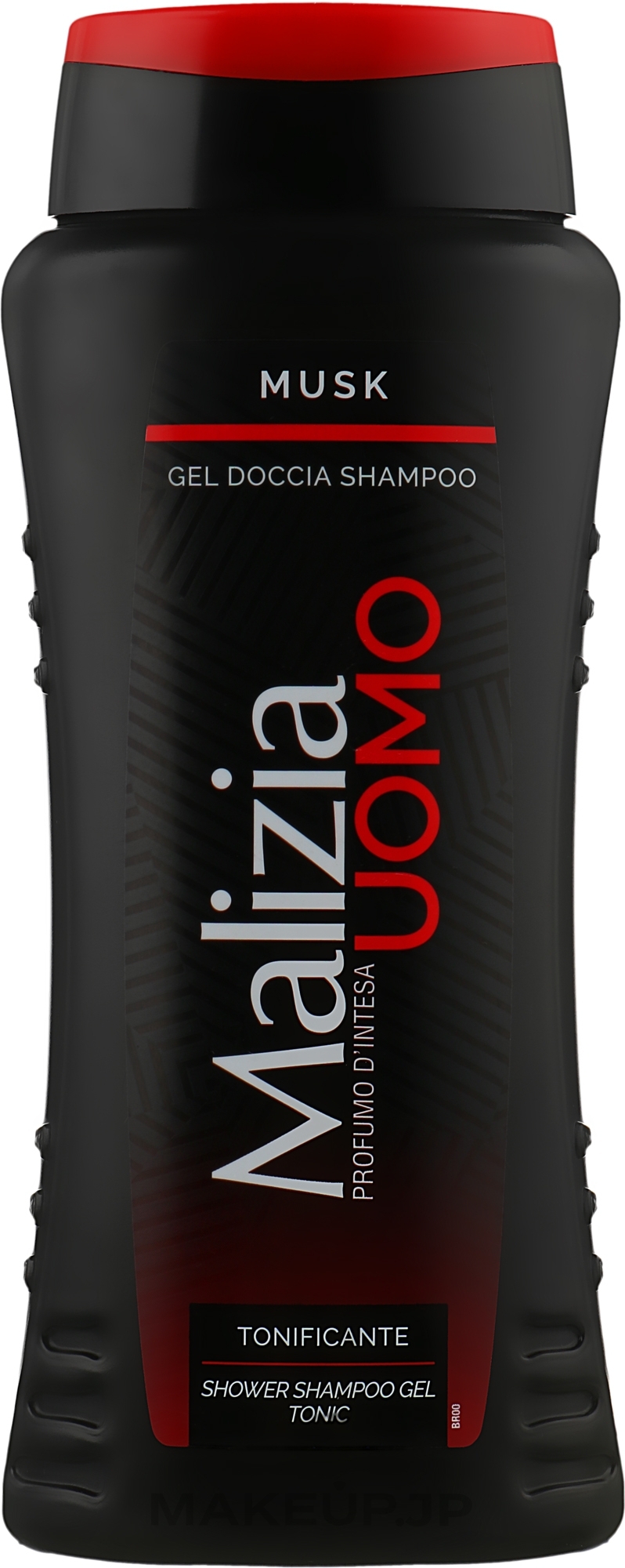 Men Shower Gel & Shampoo - Malizia Uomo Musk Shower Shampoo Gel — photo 250 ml