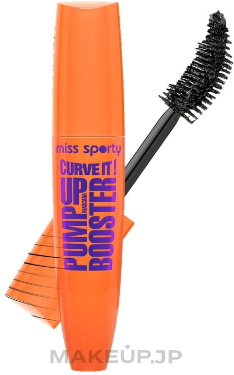 Lash Mascara - Miss Sporty Pump Up Booster Curve It Mascara — photo Black Extra