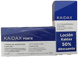 Fragrances, Perfumes, Cosmetics Set - Kaidax Forte Hair Loss (capsules/30pcs + lot/100ml)