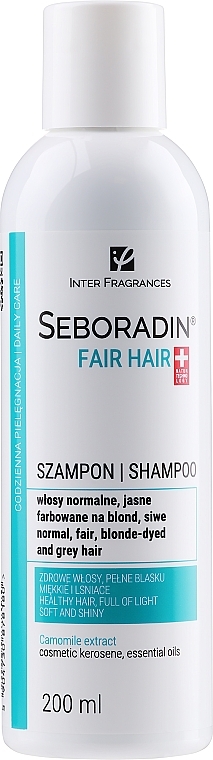 Shampoo for Blonde & Gray Hair - Seboradin Blonde Grey Hair Shampoo — photo N1