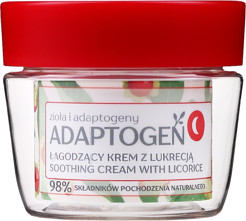 Soothing Licorice Night Cream - Floslek Adaptogen Soothing Night Cream With Licorice — photo N2