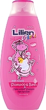 2in1 Shampoo & Bath Foam for Girls - Lilien Shampoo & Bath Girls — photo N1