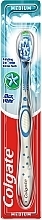 Medium Toothbrush 'Max White', blue - Colgate Max White Medium With Polishing Star — photo N1