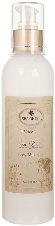 Perfumed Bath & Shower Milk - Sea Of Spa Snow White Bath Milk Soap — photo N3