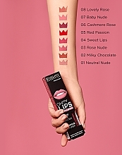 Set - Eveline Cosmetics Oh! My Lips (lipstick/4.5/g + l/pencil/1/g) — photo N5