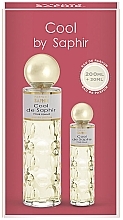 Fragrances, Perfumes, Cosmetics Saphir Parfums Cool De Saphir Pour Femme - Set (edp/200ml+edp/30ml)