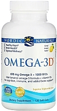 Dietary Supplement with Lemon Taste " - Nordic Naturals Omega 3D — photo N1