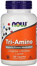 Tri-Amino Capsules - Now Foods Tri-Amino Capsules — photo N1