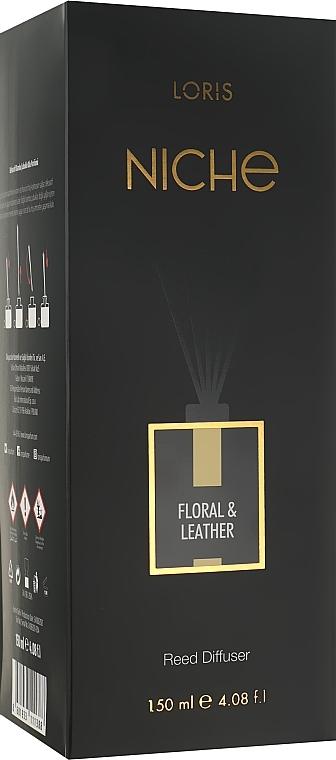 Floral & Leather Reed Diffuser - Loris Parfum Loris Niche Floral & Leather — photo N6