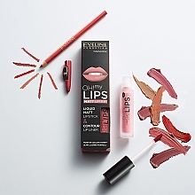 Set - Eveline Cosmetics Oh! My Lips (lipstick/4.5/g + l/pencil/1/g) — photo N6