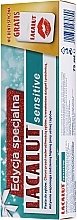 Set - Lacalut Sensitive Special Edition Set (t/paste/75ml + dental/floss) — photo N1