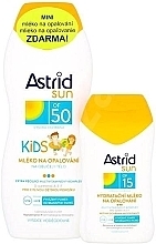 Fragrances, Perfumes, Cosmetics Set - Astrid Sun Kids Set (milk/100ml + milk/200ml)