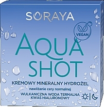 Fragrances, Perfumes, Cosmetics Mineral Hydrogel for Normal Skin - Soraya Aquashot