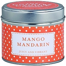 Fragrances, Perfumes, Cosmetics Scented Candle - The Country Candle Company Polkadot Mango & Mandarin Tin Candle