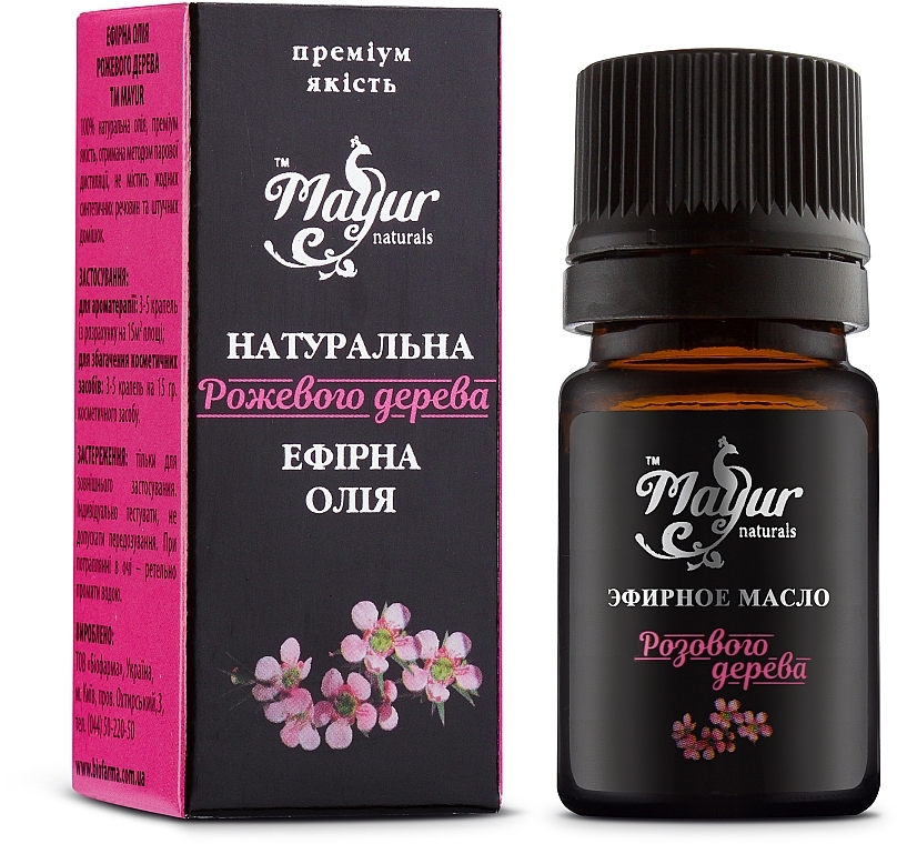 Essential Oil 'Rose Tree' Natural - Mayur — photo N1