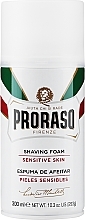 Shaving Foam for Sensitive Skin - Proraso White Shaving Foam — photo N3