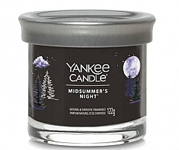 Scented Candle in Glass 'Midsummer's Night' - Yankee Candle Singnature Tumbler — photo N1