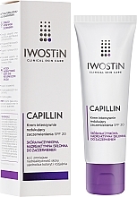 Fragrances, Perfumes, Cosmetics Firming Face Cream - Iwostin Capillin Intensive Cream SPF 20