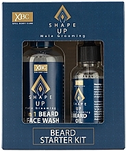 Set - Xpel Shape Up Beard Grooming Starter Kit (brd/wash/100ml + brd/oil/30ml) — photo N1