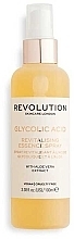 Fragrances, Perfumes, Cosmetics Essence Spray with Glycolic Acid & Aloe Extract - Makeup Revolution Skincare Glycolic & Aloe Essence 