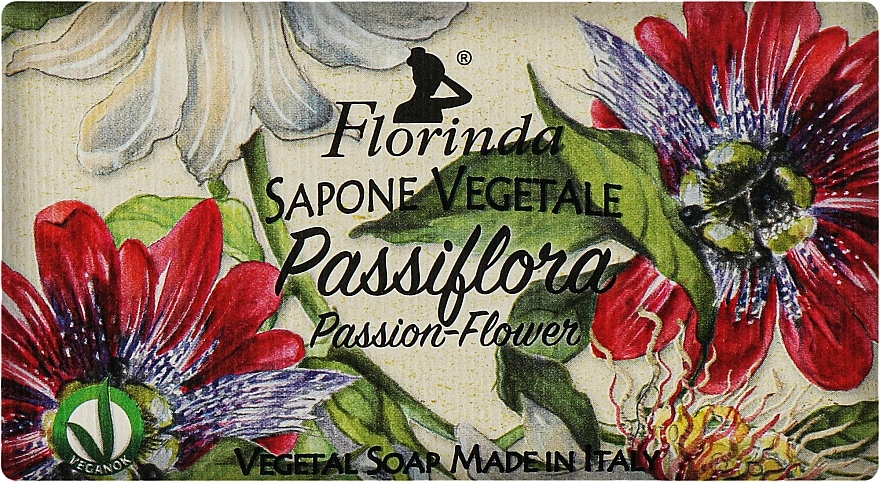 Passion Flower Natural Soap - Florinda Sapone Vegetale Passion Flower — photo N1