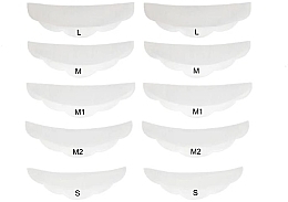 Silicone Eyelash Lamination Roller Set - Lena Lashes — photo N1