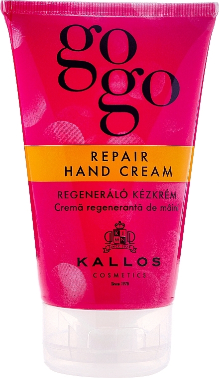 Regenerating Hand Cream - Kallos Cosmetics Go-Go Repair Hand Cream — photo N1