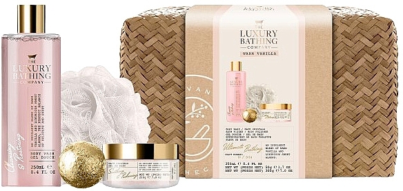 Set, 5 products - Grace Cole The Luxury Bathing Company Velvet Rose And Peony Ultimate Bathing — photo N1