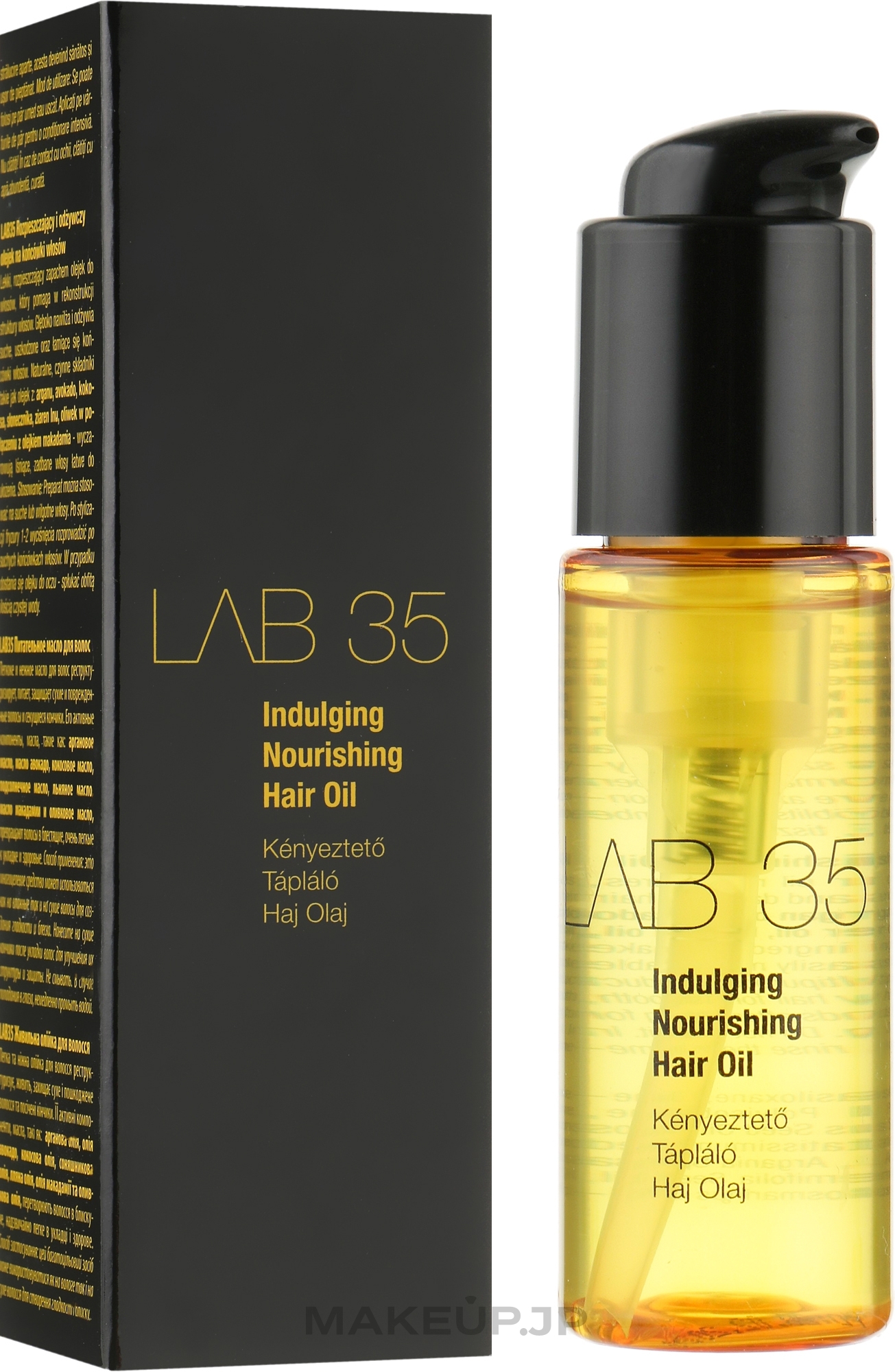 Nourishing Hair Oil - Kallos Cosmetics Lab 35 Indulging Nourishing Hair Oil — photo 50 ml