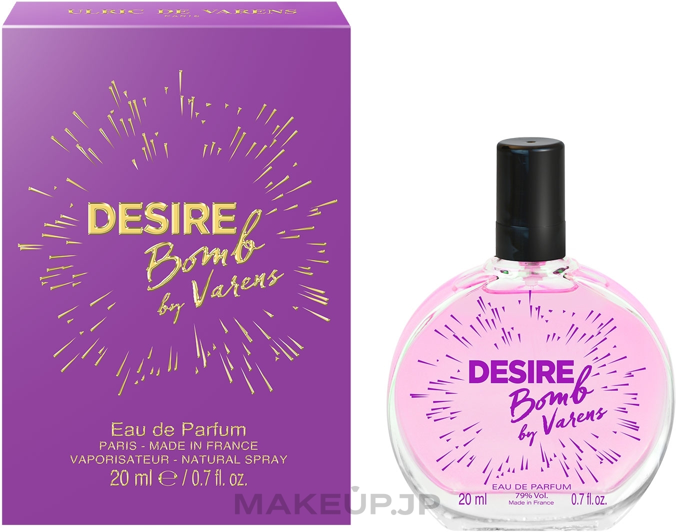 Ulric de Varens Desire Bomb - Eau de Parfum — photo 20 ml