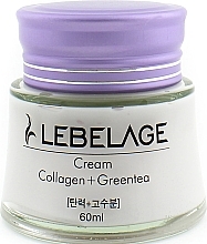 Moisturizing and Nourishing Collagen and Green Tea Cream - Lebelage Collagen+Green Tea Moisture Cream — photo N2