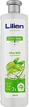 Fragrances, Perfumes, Cosmetics Liquid Olive Milk Cream Soap - Lilien Olive Milk Cream Soap (refill)