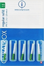 Fragrances, Perfumes, Cosmetics Orthodontic Brush Set 'Regular', 1.1mm - Curaprox