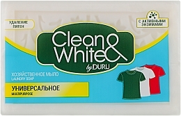 Laundry Soap "Universal" - Clean&White By Duru Multipurpose — photo N1