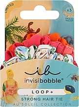 Fragrances, Perfumes, Cosmetics Hair Ring-Bracelet, 3 pcs. - Invisibobble Loop+ Au Soleil Beachy Bliss